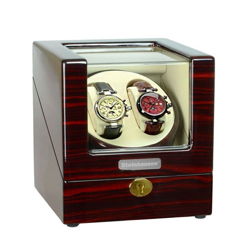 Caixas e Winders Heritage Cherrywood Duplo - Mercado de Luxo - O Maior E-Commerce de Bens, Produtos e Serviços de Luxo do Brasil.