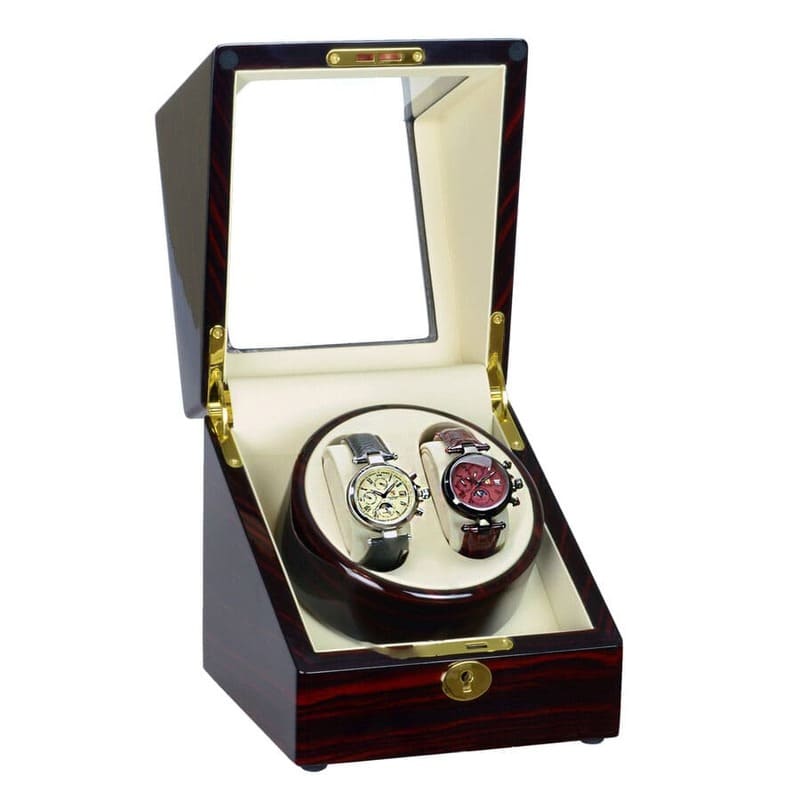 Caixas e Winders Heritage Cherrywood Duplo - Mercado de Luxo - O Maior E-Commerce de Bens, Produtos e Serviços de Luxo do Brasil.