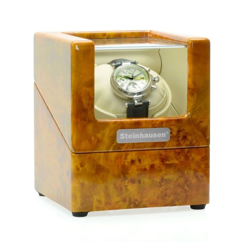 Caixas e Winders Heritage Burlwood Single - Mercado de Luxo - O Maior E-Commerce de Bens, Produtos e Serviços de Luxo do Brasil.