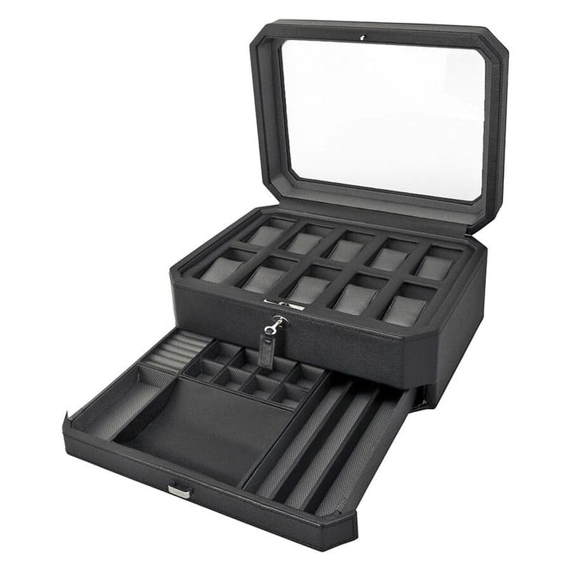 Caixas e Winders Box Drawer 10 Pç - Mercado de Luxo - O Maior E-Commerce de Bens, Produtos e Serviços de Luxo do Brasil.