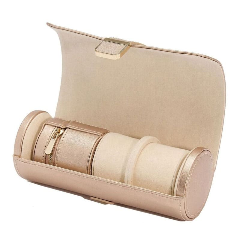 Caixas e Winders Rose Palermo Duplo Roll With Jewelry Pouch - Mercado de Luxo - O Maior E-Commerce de Bens, Produtos e Serviços de Luxo do Brasil.