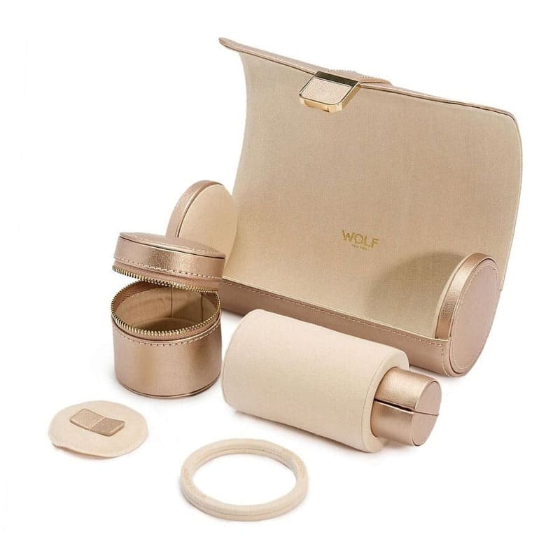 Caixas e Winders Rose Palermo Duplo Roll With Jewelry Pouch - Mercado de Luxo - O Maior E-Commerce de Bens, Produtos e Serviços de Luxo do Brasil.