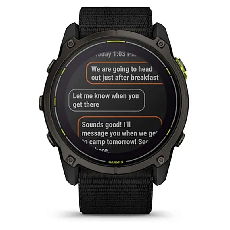 Smartwatch Enduro 3 51 mm Solar Sapphire - Mercado de Luxo - O Maior E-Commerce de Bens, Produtos e Serviços de Luxo do Brasil.