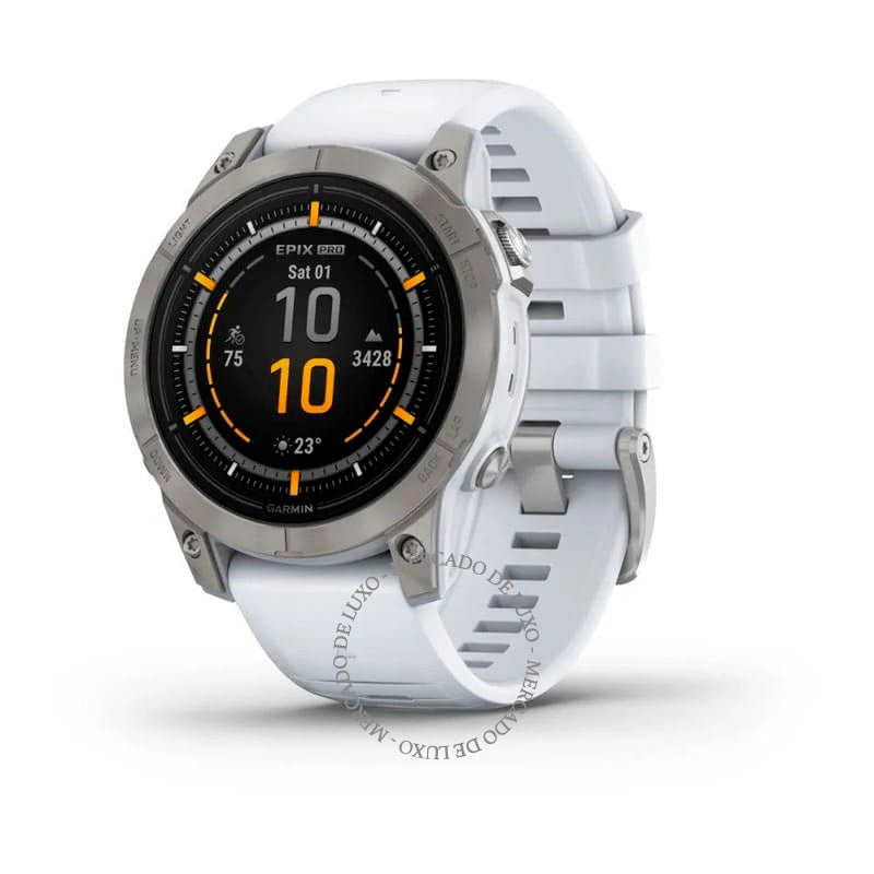 Smartwatch Epix Pro Sapphire 47 mm - Mercado de Luxo - O Maior E-Commerce de Bens, Produtos e Serviços de Luxo do Brasil.