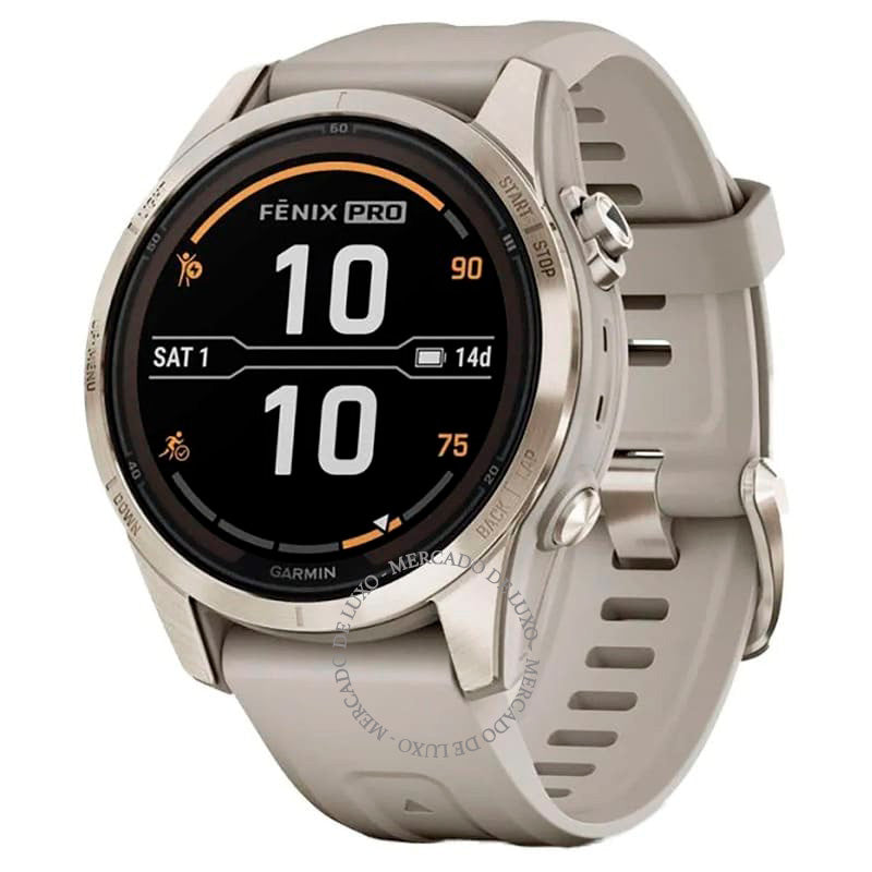 Smartwatch Fenix 7S Pro Sapphire Solar - Mercado de Luxo - O Maior E-Commerce de Bens, Produtos e Serviços de Luxo do Brasil.