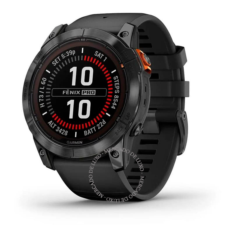 Smartwatch Fēnix® 7X Pro Solar Edition - Mercado de Luxo - O Maior E-Commerce de Bens, Produtos e Serviços de Luxo do Brasil.