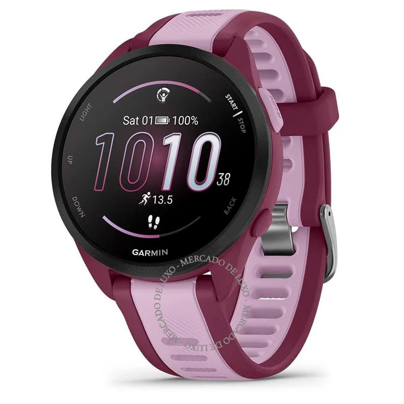 Smartwatch Forerunner 165 Music - Mercado de Luxo - O Maior E-Commerce de Bens, Produtos e Serviços de Luxo do Brasil.