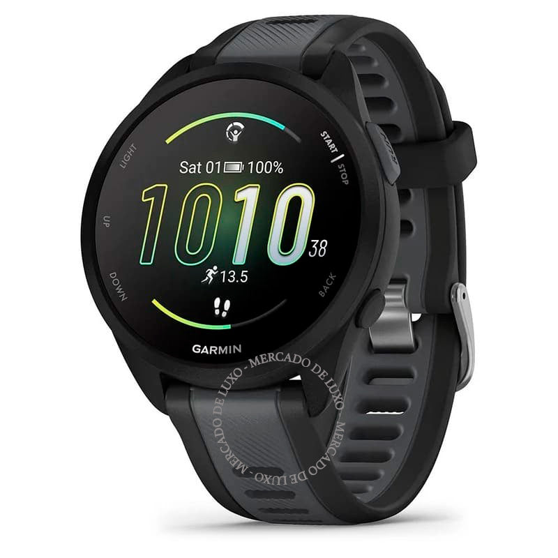 Smartwatch Forerunner 165 Music - Mercado de Luxo - O Maior E-Commerce de Bens, Produtos e Serviços de Luxo do Brasil.