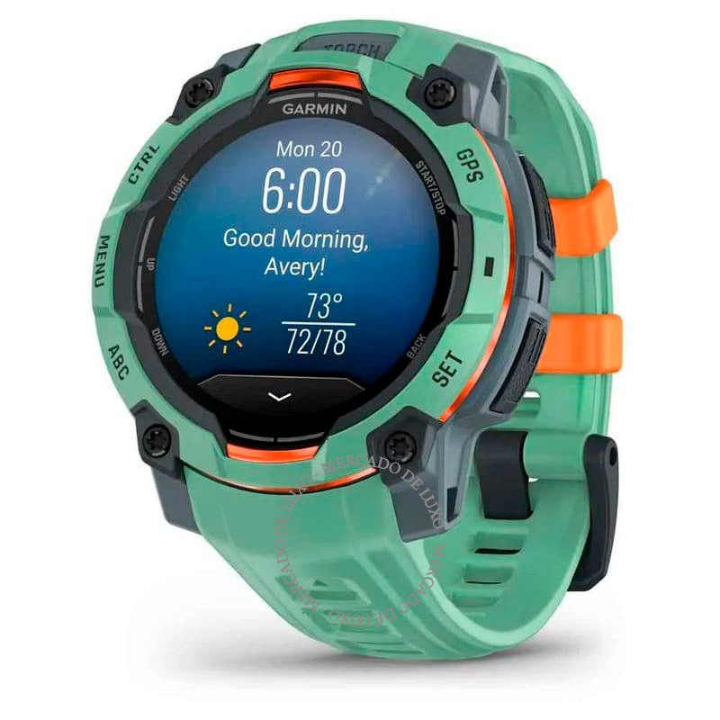 Smartwatch Instinct 3 Amoled 45 mm - Mercado de Luxo - O Maior E-Commerce de Bens, Produtos e Serviços de Luxo do Brasil.