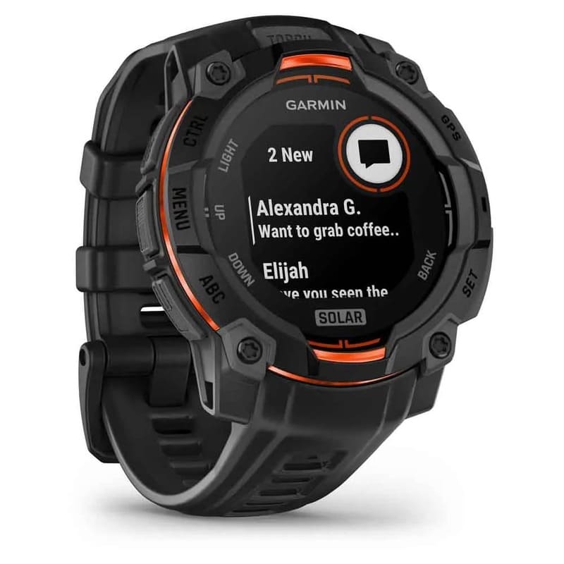 Smartwatch Instinct 3 Solar 45 mm - Mercado de Luxo - O Maior E-Commerce de Bens, Produtos e Serviços de Luxo do Brasil.