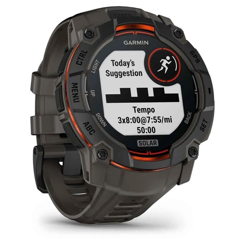 Smartwatch Instinct 3 Solar 50 mm - Mercado de Luxo - O Maior E-Commerce de Bens, Produtos e Serviços de Luxo do Brasil.