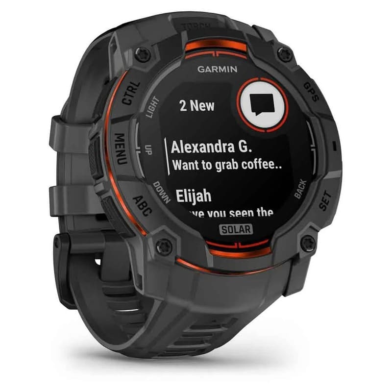 Smartwatch Instinct 3 Solar 50 mm - Mercado de Luxo - O Maior E-Commerce de Bens, Produtos e Serviços de Luxo do Brasil.