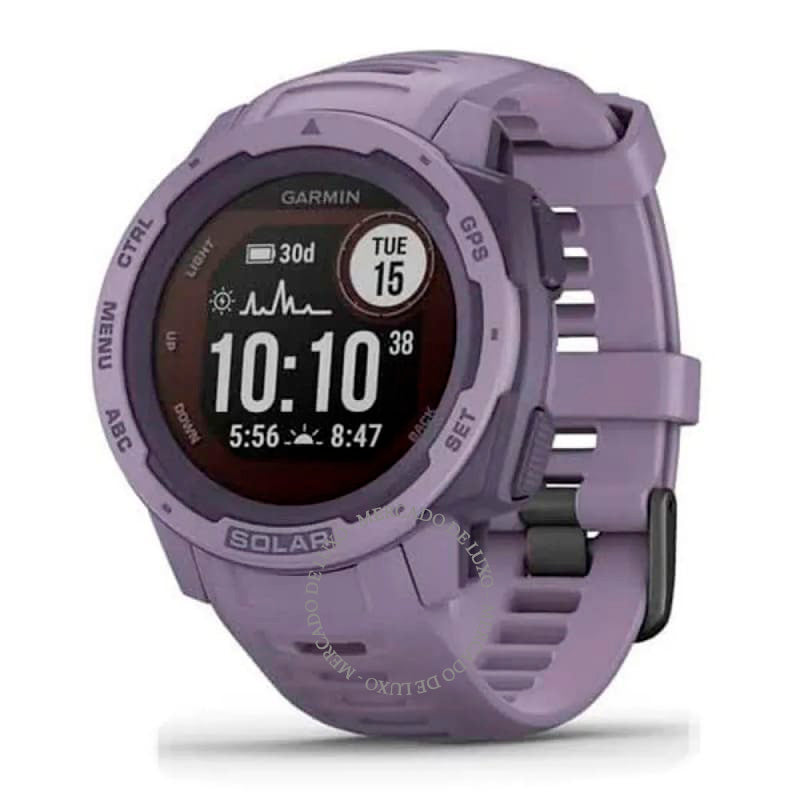 Smartwatch Instinct Solar - Mercado de Luxo - O Maior E-Commerce de Bens, Produtos e Serviços de Luxo do Brasil.