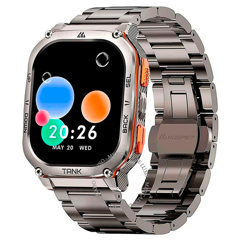 Smartwatch Tank M3 Ultra - Mercado de Luxo - O Maior E-Commerce de Bens, Produtos e Serviços de Luxo do Brasil.