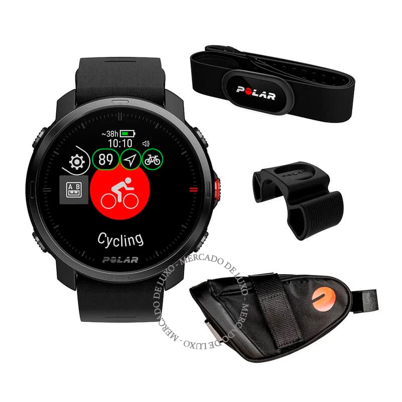 Smartwatch Grit X Cycling Bundle - Mercado de Luxo - O Maior E-Commerce de Bens, Produtos e Serviços de Luxo do Brasil.
