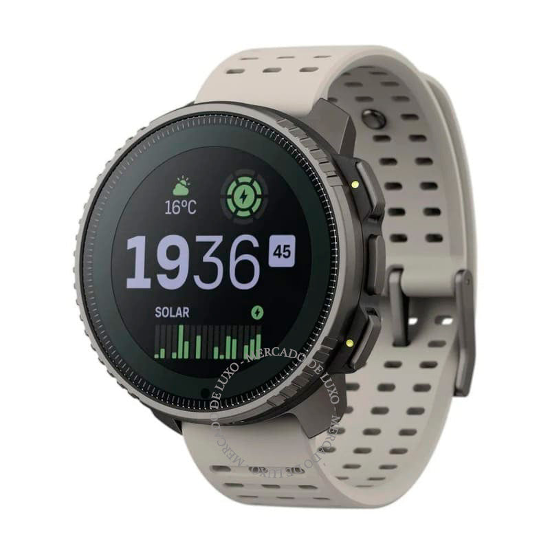 Smartwatch Vertical Titanium Solar - Mercado de Luxo - O Maior E-Commerce de Bens, Produtos e Serviços de Luxo do Brasil.
