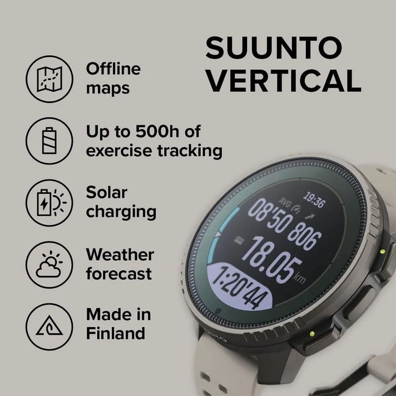 Smartwatch Vertical Titanium Solar - Mercado de Luxo - O Maior E-Commerce de Bens, Produtos e Serviços de Luxo do Brasil.