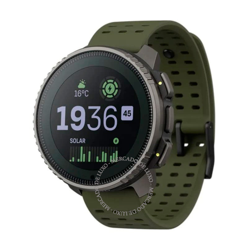 Smartwatch Vertical Titanium Solar - Mercado de Luxo - O Maior E-Commerce de Bens, Produtos e Serviços de Luxo do Brasil.