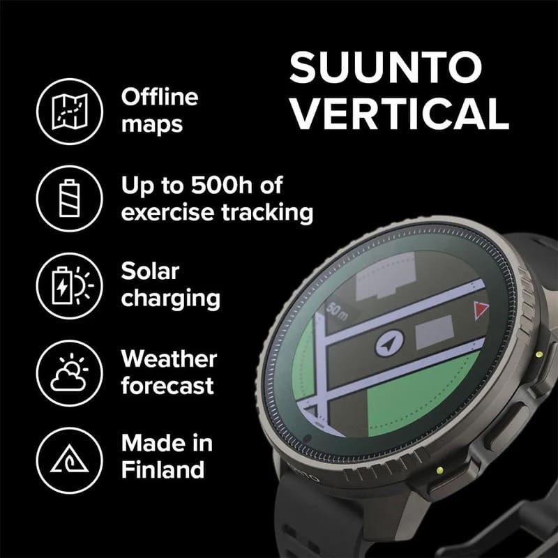 Smartwatch Vertical Titanium Solar - Mercado de Luxo - O Maior E-Commerce de Bens, Produtos e Serviços de Luxo do Brasil.