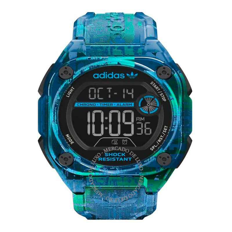 Relógio City Tech Two Grfx - Mercado de Luxo - O Maior E-Commerce de Bens, Produtos e Serviços de Luxo do Brasil.