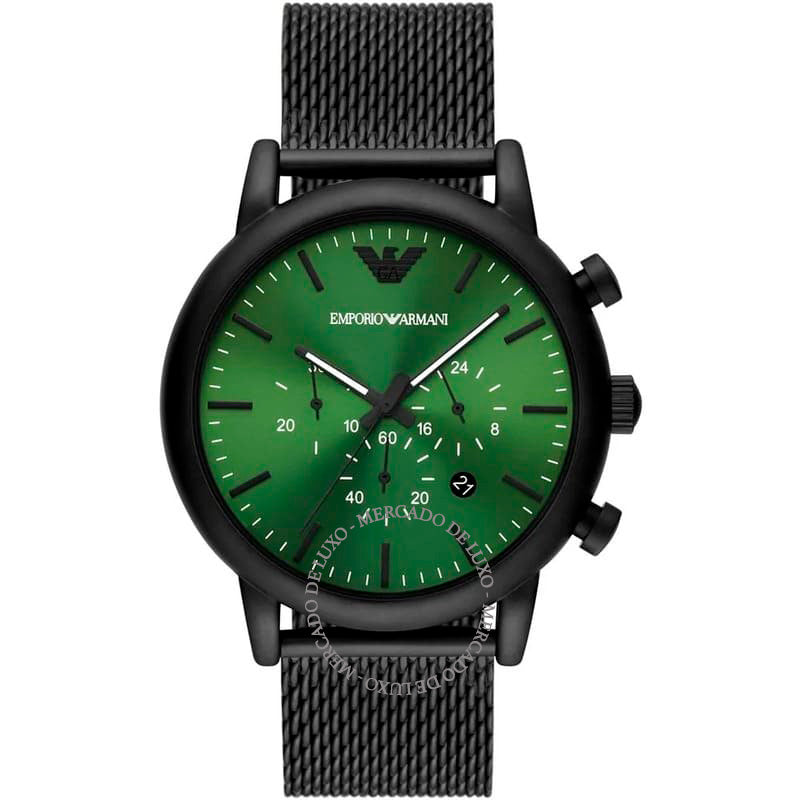 Relógio Luigi Automatic 46 mm - Mercado de Luxo - O Maior E-Commerce de Bens, Produtos e Serviços de Luxo do Brasil.
