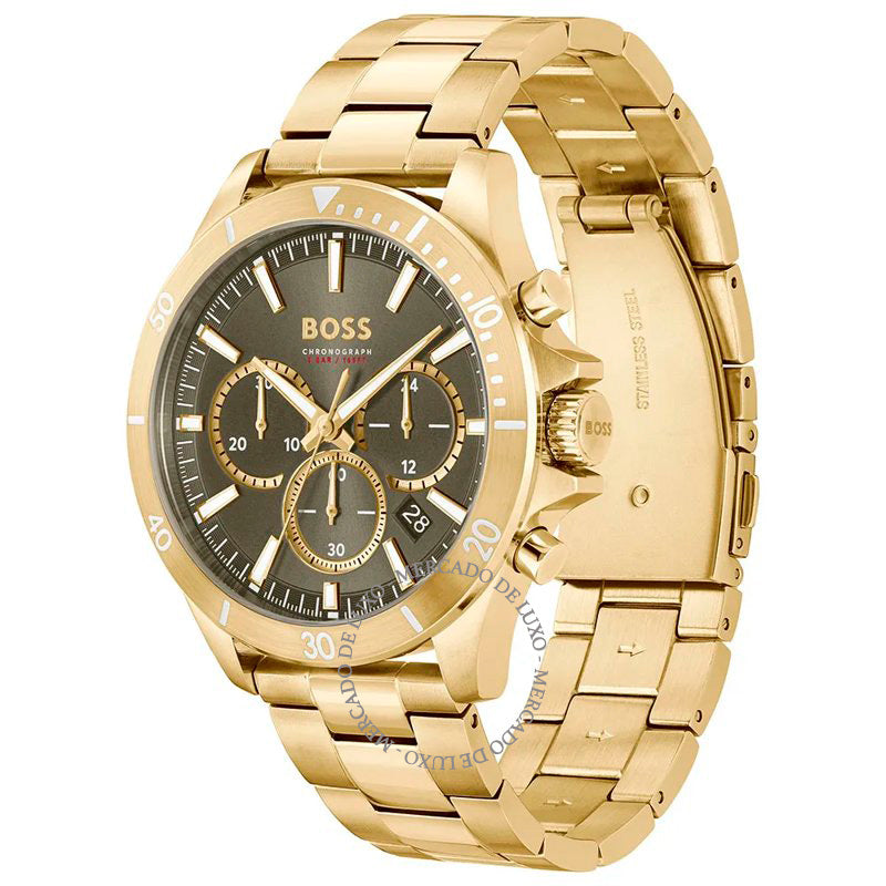 Relógio Boss Troper 45 mm - Mercado de Luxo - O Maior E-Commerce de Bens, Produtos e Serviços de Luxo do Brasil.