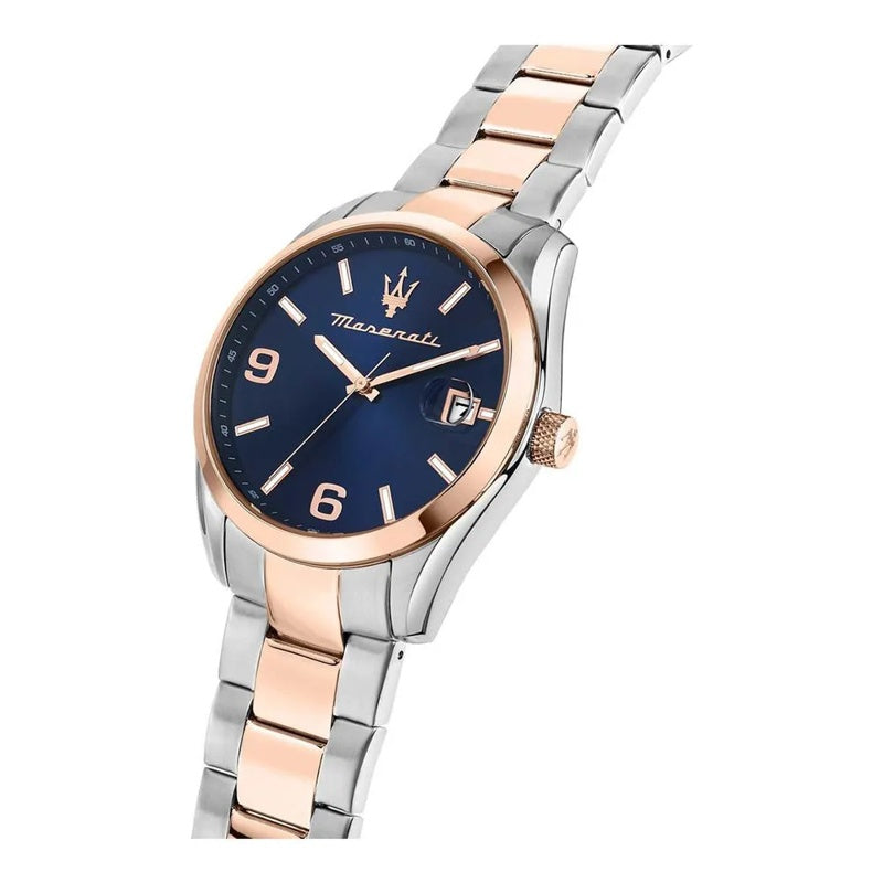 Relógio Attrazione 3H Br SS+Rg 43 mm - Mercado de Luxo - O Maior E-Commerce de Bens, Produtos e Serviços de Luxo do Brasil.