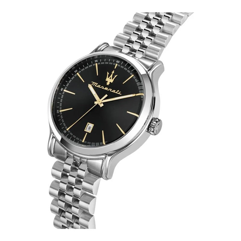 Relógio Epoca 3H Black Dial Br Ss 42 mm - Mercado de Luxo - O Maior E-Commerce de Bens, Produtos e Serviços de Luxo do Brasil.