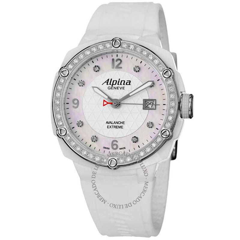Relógio Pulseira de borracha com mostrador branco Avalanche Extreme 42 mm - Mercado de Luxo - O Maior E-Commerce de Bens, Produtos e Serviços de Luxo do Brasil.