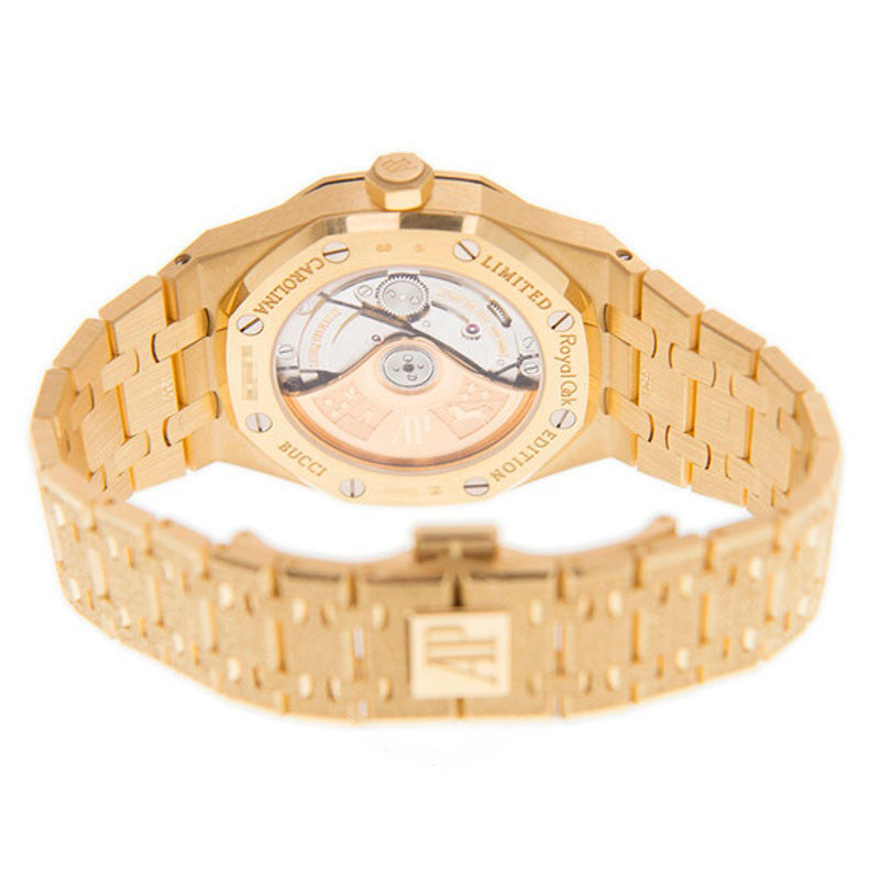 Relógio Royal Oak Frosted Gold "Carolina Bucci"  - Mercado de Luxo - O Maior E-Commerce de Bens, Produtos e Serviços de Luxo do Brasil.