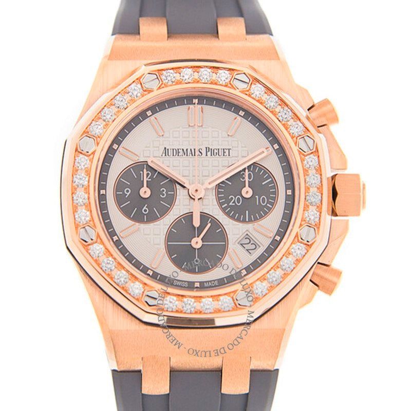 Relógio Royal Oak Offshore Cronógrafo Automático Mostrador Prateado 37 mm - Mercado de Luxo - O Maior E-Commerce de Bens, Produtos e Serviços de Luxo do Brasil.