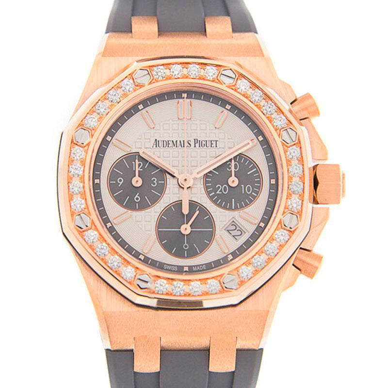Relógio Royal Oak Offshore Cronógrafo Automático Mostrador Prateado 37 mm - Mercado de Luxo - O Maior E-Commerce de Bens, Produtos e Serviços de Luxo do Brasil.