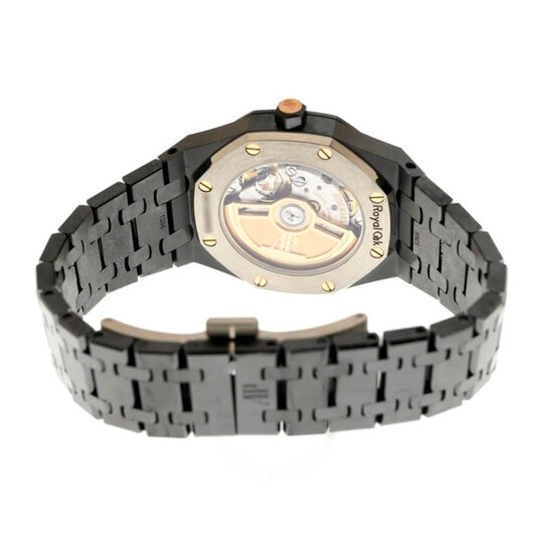 Relógio Royal Oak Automático Mostrador Preto 34 mm - Mercado de Luxo - O Maior E-Commerce de Bens, Produtos e Serviços de Luxo do Brasil.