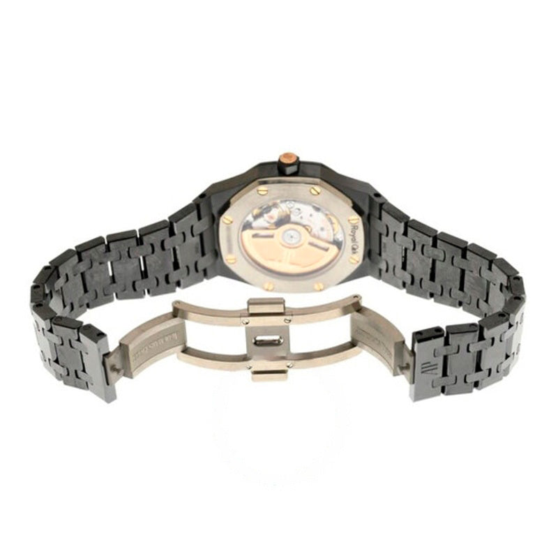 Relógio Royal Oak Automático Mostrador Preto 34 mm - Mercado de Luxo - O Maior E-Commerce de Bens, Produtos e Serviços de Luxo do Brasil.