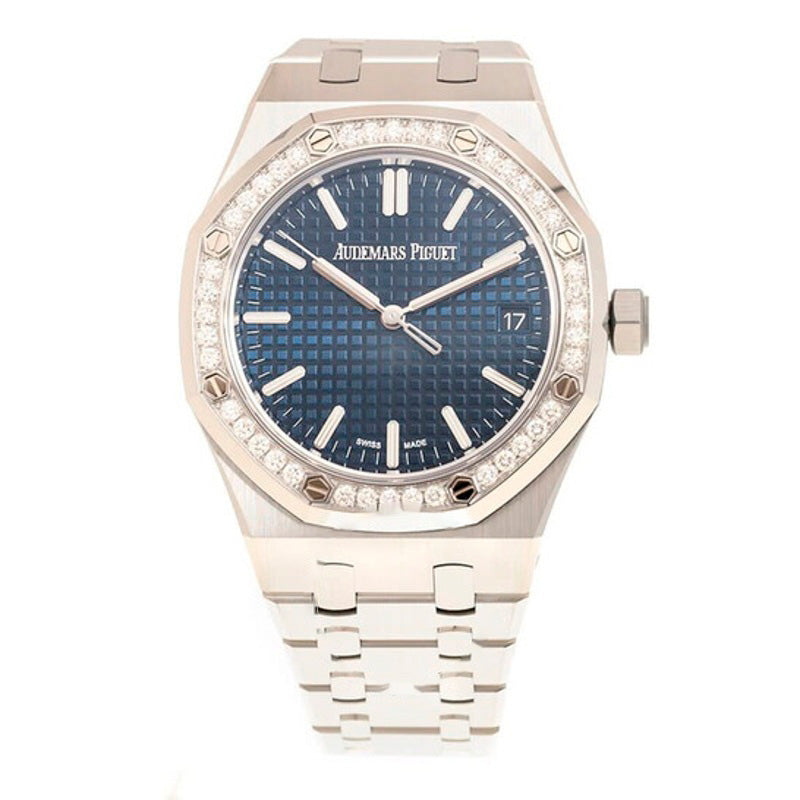 Relógio Royal Oak "50º Aniversário" Automático Mostrador Azul Diamante  - Mercado de Luxo - O Maior E-Commerce de Bens, Produtos e Serviços de Luxo do Brasil.