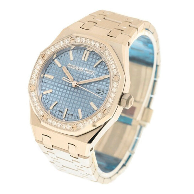 Relógio Royal Oak "50º Aniversário" Automático Mostrador Azul Diamante 34 mm - Mercado de Luxo - O Maior E-Commerce de Bens, Produtos e Serviços de Luxo do Brasil.