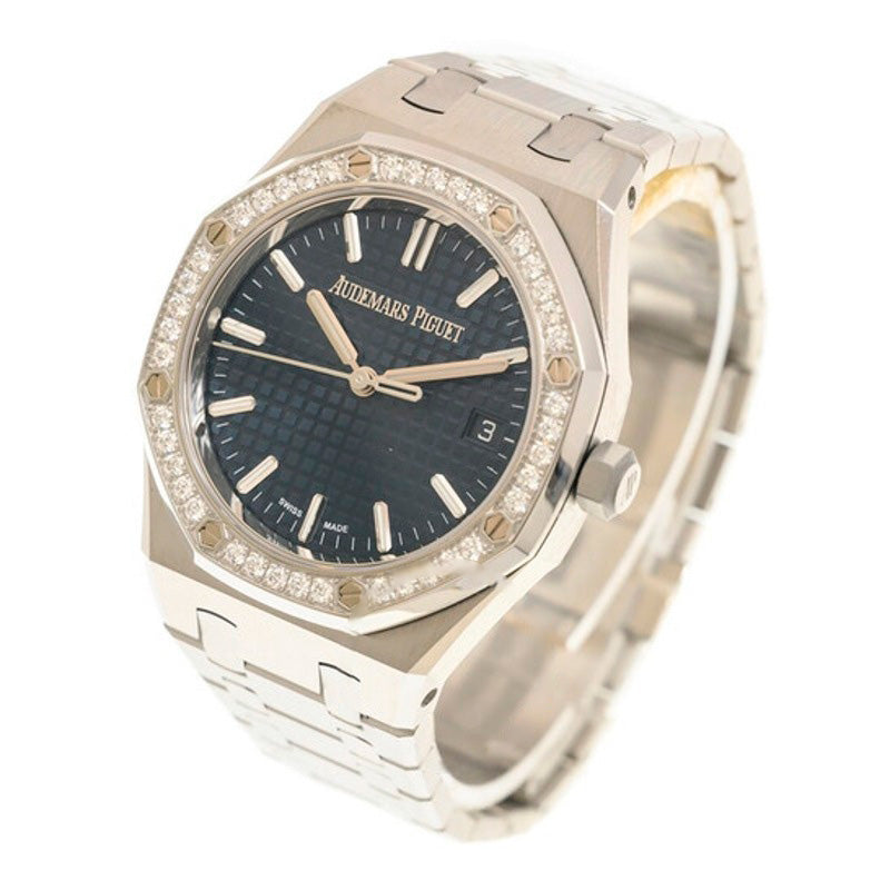 Relógio Royal Oak "50º Aniversário" Automático Mostrador Azul Diamante 34 mm - Mercado de Luxo - O Maior E-Commerce de Bens, Produtos e Serviços de Luxo do Brasil.