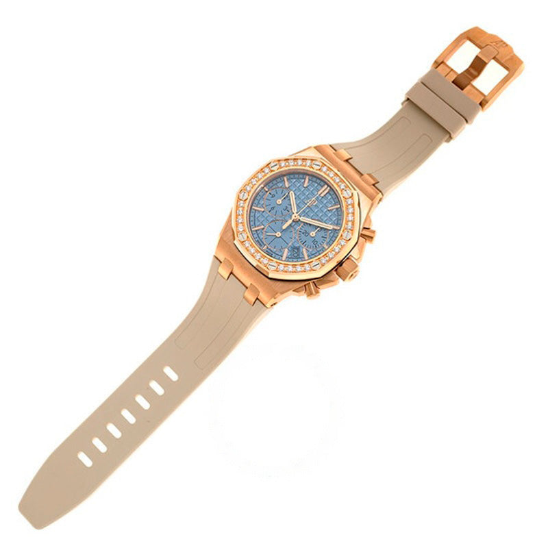 Relógio Royal Oak Offshore Cronógrafo Automático Diamante Mostrador Azul 37 mm - Mercado de Luxo - O Maior E-Commerce de Bens, Produtos e Serviços de Luxo do Brasil.