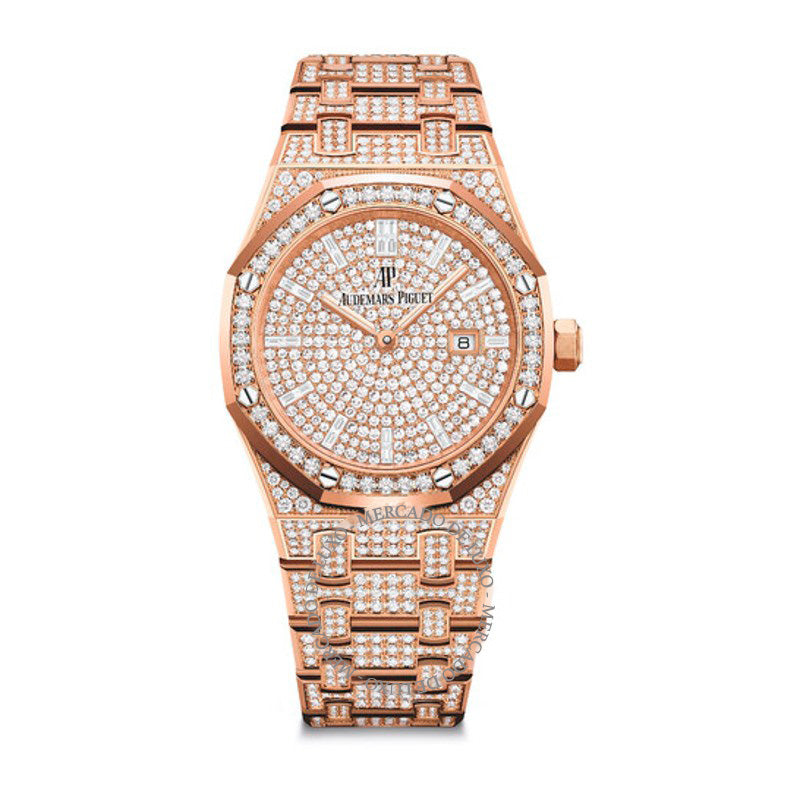 Relógio Royal Oak Quartzo Diamante 33 mm - Mercado de Luxo - O Maior E-Commerce de Bens, Produtos e Serviços de Luxo do Brasil.