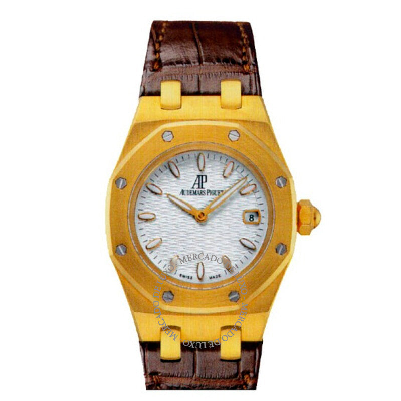 Relógio Royal Oak Silver Dial Ouro Amarelo 18 K 33 mm - Mercado de Luxo - O Maior E-Commerce de Bens, Produtos e Serviços de Luxo do Brasil.