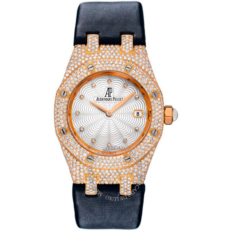 Relógio Royal Oak Diamante Madrepérola Mostrador Ouro Rosa 33 mm - Mercado de Luxo - O Maior E-Commerce de Bens, Produtos e Serviços de Luxo do Brasil.