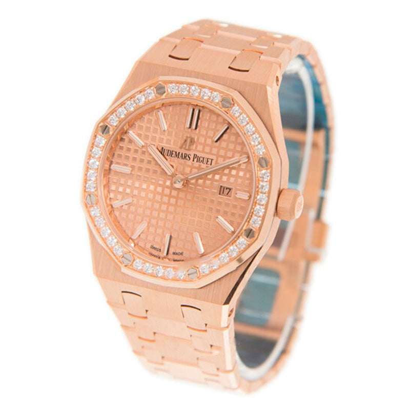 Relógio Royal Oak Quartzo Diamante 33 mm - Mercado de Luxo - O Maior E-Commerce de Bens, Produtos e Serviços de Luxo do Brasil.