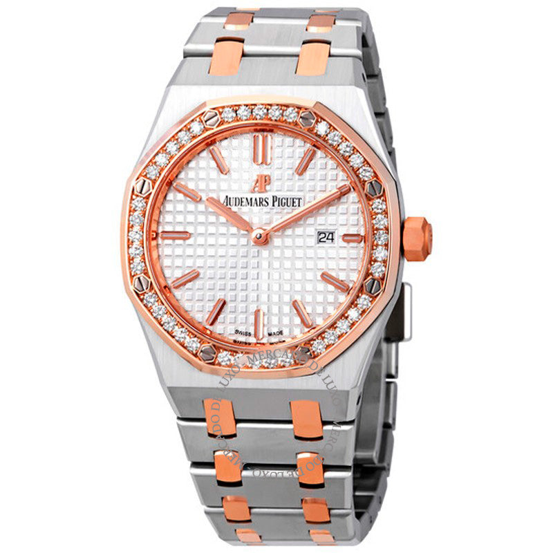 Relógio Royal Oak Mostrador prateado 33 mm - Mercado de Luxo - O Maior E-Commerce de Bens, Produtos e Serviços de Luxo do Brasil.