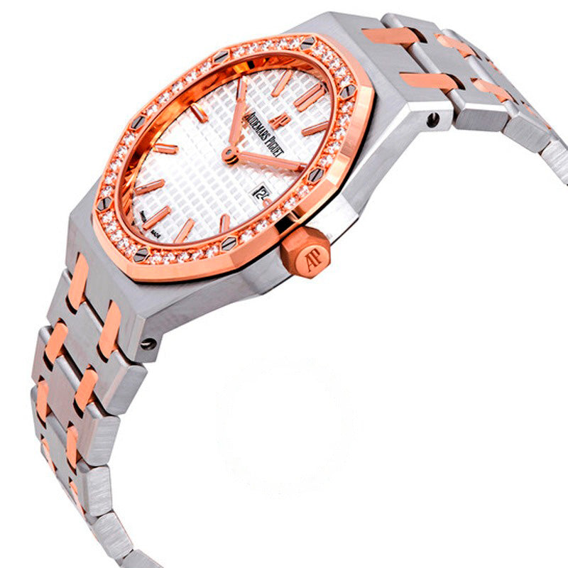 Relógio Royal Oak Mostrador prateado 33 mm - Mercado de Luxo - O Maior E-Commerce de Bens, Produtos e Serviços de Luxo do Brasil.