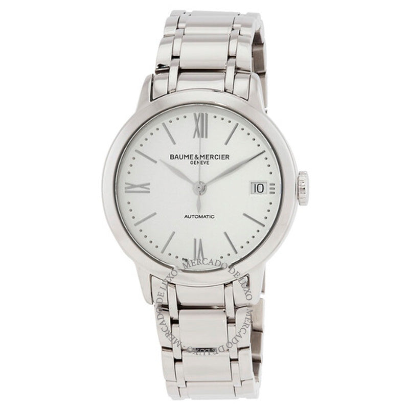 Relógio Classima Automático Mostrador Prateado 34 mm - Mercado de Luxo - O Maior E-Commerce de Bens, Produtos e Serviços de Luxo do Brasil.