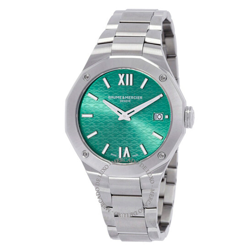Relógio Mostrador verde de quartzo Riviera 36 mm - Mercado de Luxo - O Maior E-Commerce de Bens, Produtos e Serviços de Luxo do Brasil.