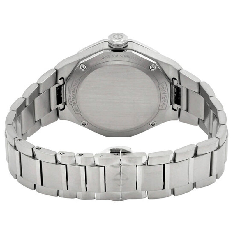 Relógio Mostrador Riviera Quartz Silver 36 mm - Mercado de Luxo - O Maior E-Commerce de Bens, Produtos e Serviços de Luxo do Brasil.