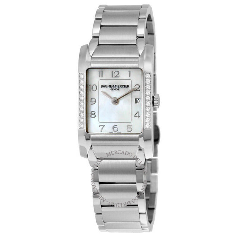 Relógio Baume e Mercier Hampton Madrepérola Diamante 22 mm - Mercado de Luxo - O Maior E-Commerce de Bens, Produtos e Serviços de Luxo do Brasil.