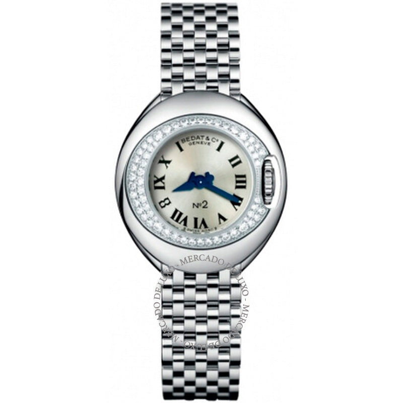 Relógio Nº 2 Mostrador prateado Aço inoxidável Diamante 26 mm - Mercado de Luxo - O Maior E-Commerce de Bens, Produtos e Serviços de Luxo do Brasil.