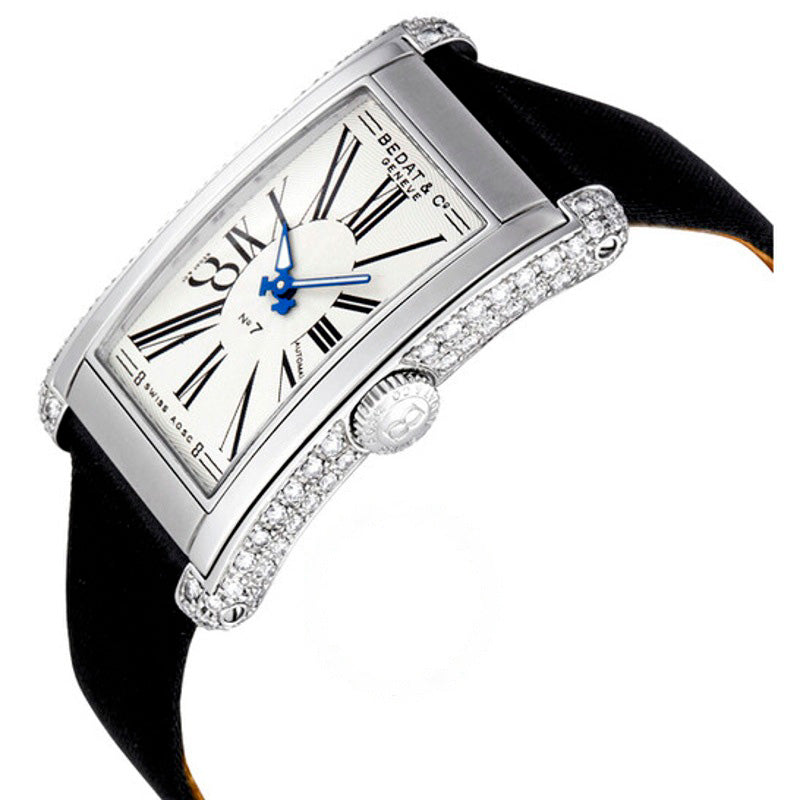 Relógio Nº 7 Mostrador Sunburst Branco Pulseira de Couro Vermelho 29 mm - Mercado de Luxo - O Maior E-Commerce de Bens, Produtos e Serviços de Luxo do Brasil.